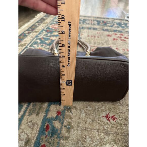 Cole Haan Women's Brown Leather Bethany Weave Tote Bag - Picture 6 of 9